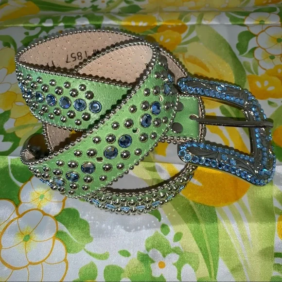 💎 SALE💎 bb simon Leather Belt - Unisex - Picture 9 of 14